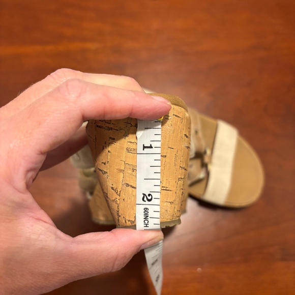 Sketchers Women's Cali Beverlee Sail Away Wedge Sandals in Natural Size 9 - Picture 11 of 11